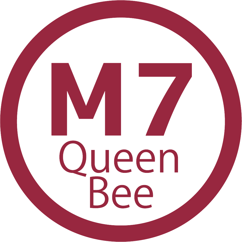 クインビーエムセブンのロゴ